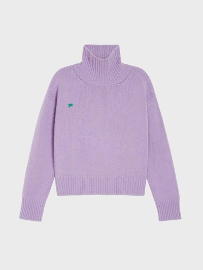 Cashmere Chunky Turtleneck Sweatshirt