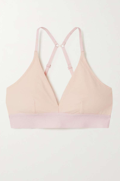 Hadlee Stretch Organic Pima Cotton Jersey Softcup Triangle Bra from Skin