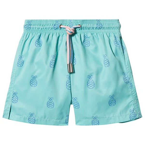 The Nate Swim Shorts Mint Pineapple from Ia Bon