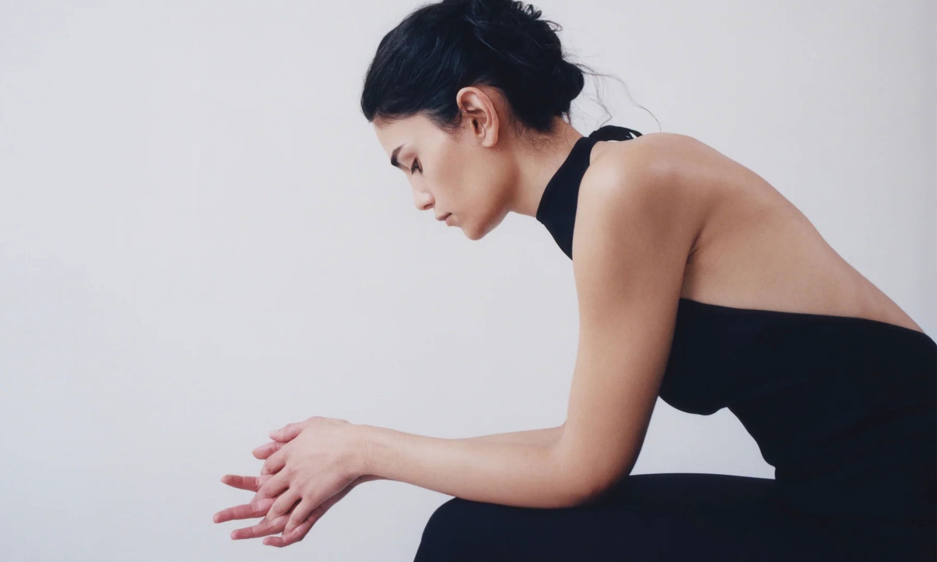 Backless Halter Maxi Dress