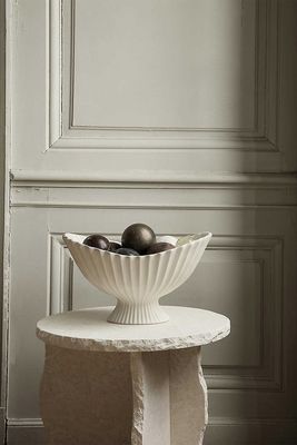 Fountain Pleated Stoneware Centrepiece  from Ferm Living 