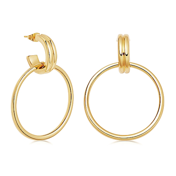 Ancien Chandelier Gold Vermeil Hoop Earrings from Missoma