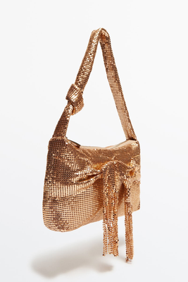 Shimmer Mesh Bag from Massimo Dutti