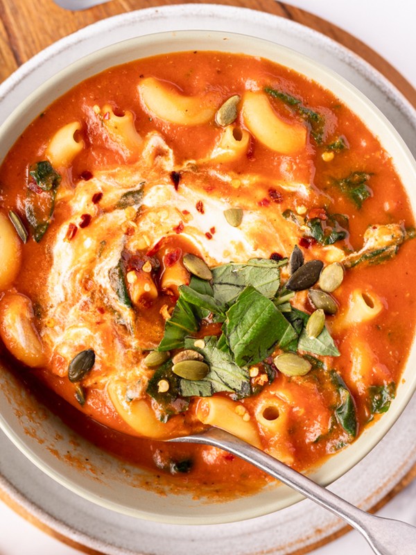 ZENB Tomato Pasta Soup