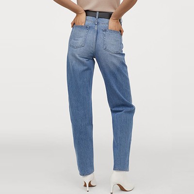 Straight High Waist Jeans from H&M 