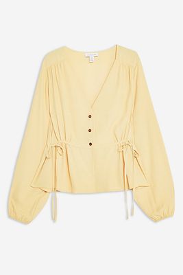 Tie Side Blouse from Topshop