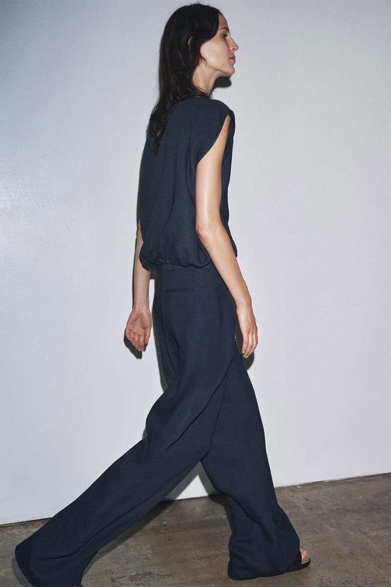 Linen Balloon Trousers 