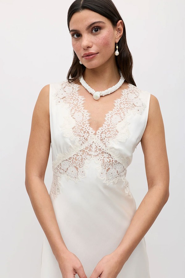 Azzurra Satin Gown from Rixo