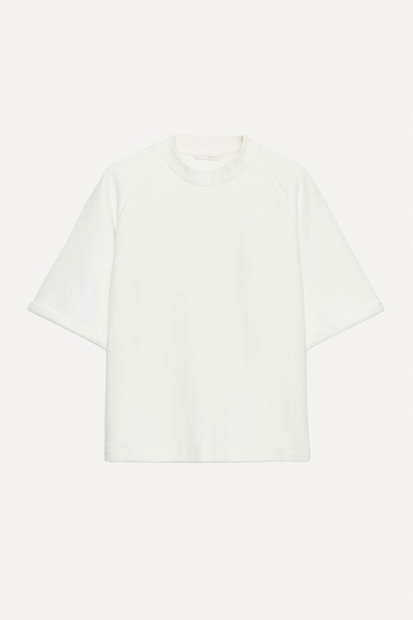 Short Sleeve Sweatshirt from Zara 