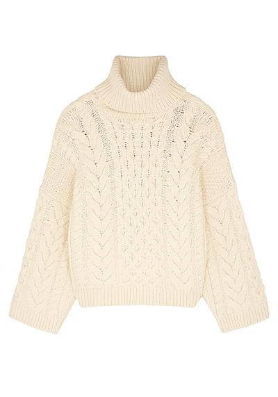 Ingrid Cable-Knit Wool-Blend Jumper from Isabel Marant Étoile