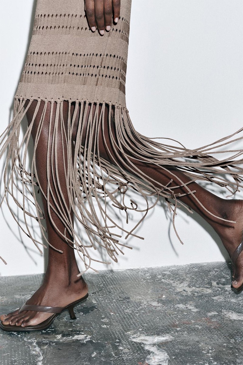 Asymmetric Heeled Sandals from Zara