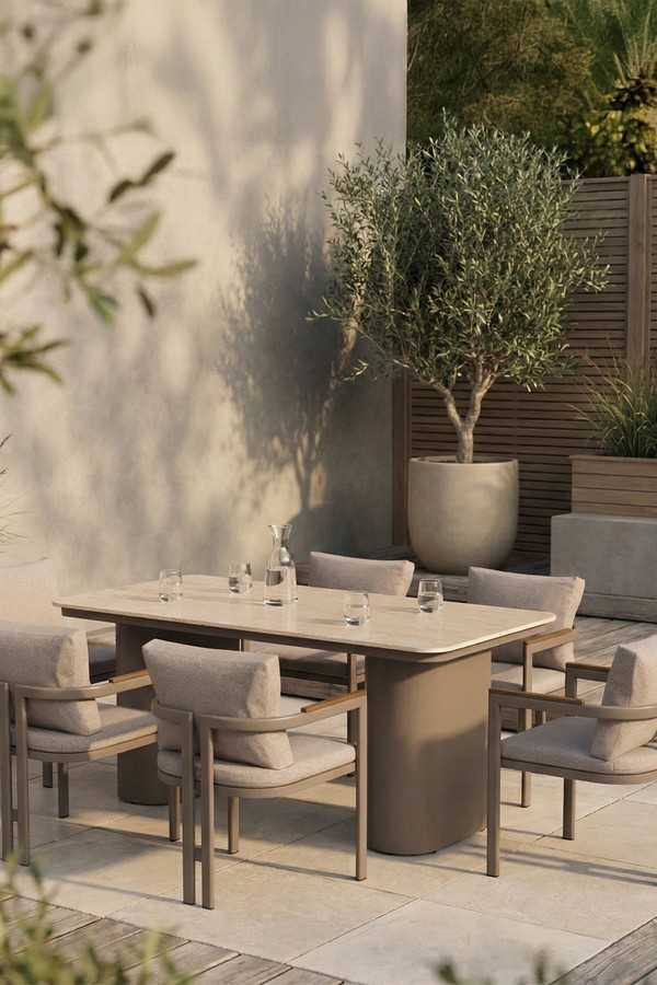 6 Seat Levan Garden Dining Set