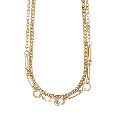 Necklace Sensitivity Gold Plated from Pilgrim