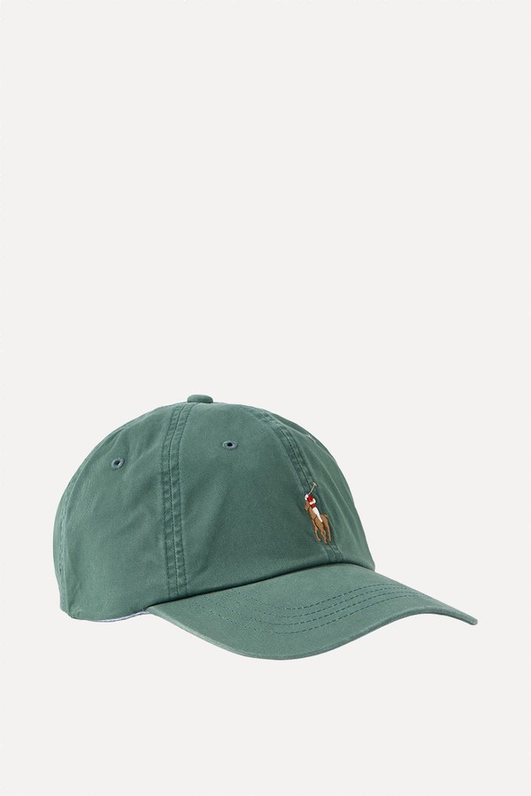 Pony Logo-Embroidered Cotton Baseball Cap from Polo Ralph Lauren