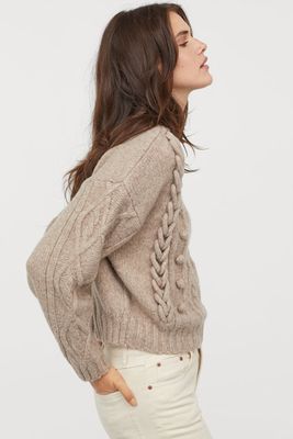 Cable-Knit Jumper