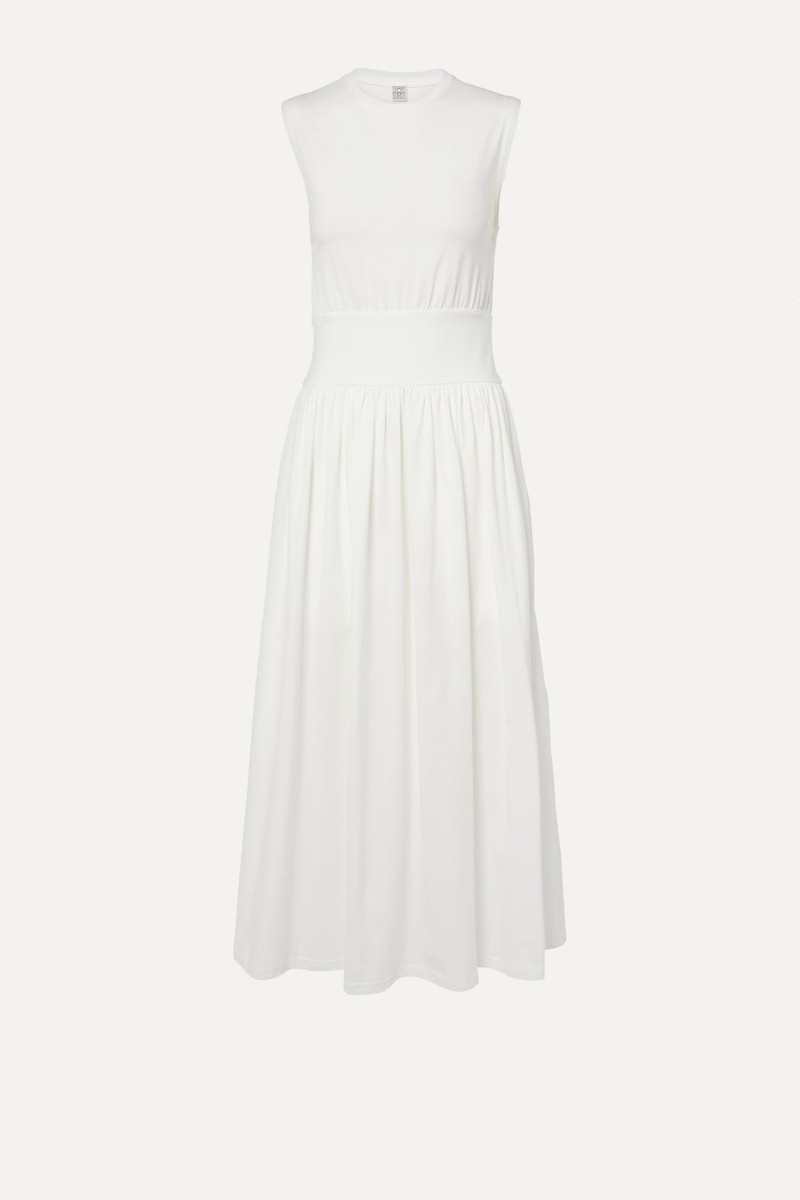 Cotton Jersey Midi Dress from Toteme