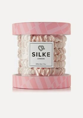 The Coco Set Of Six Hair Ties from Silke London