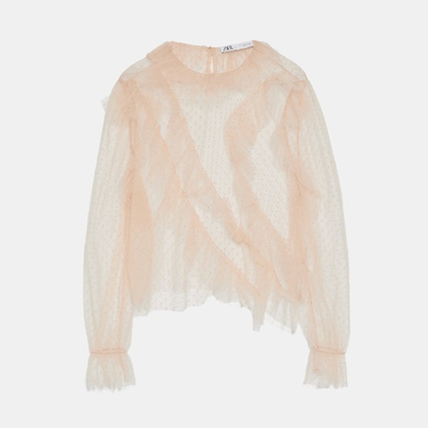 Tulle PlumetisTop from Zara