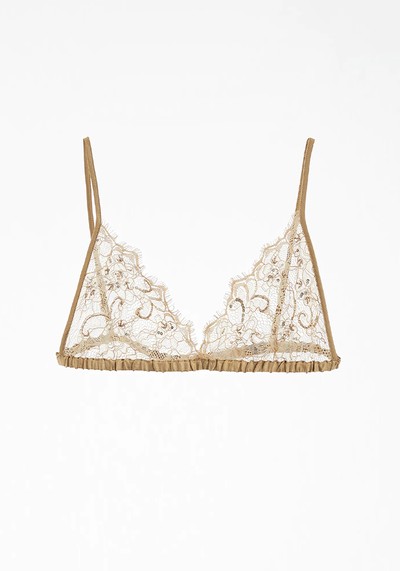 Triangular Lace Bralette