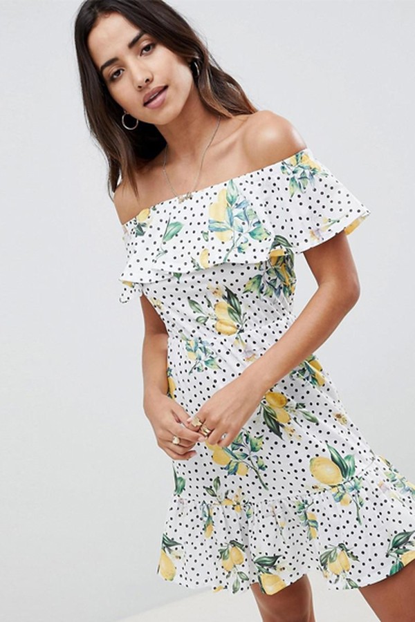 Off-Shoulder Sundress from ASOS