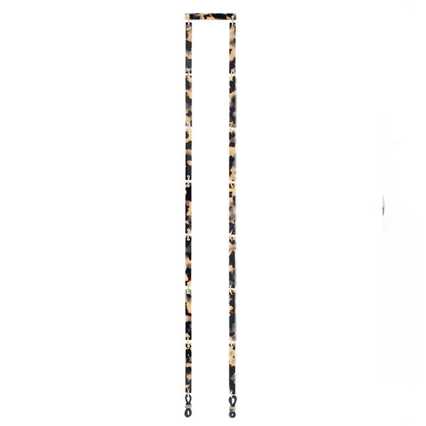 Spaghetti Light Tortoiseshell Glasses Chains from Orris
