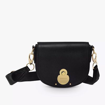 Calvacade Leather Cross Body Bag from Longchamp