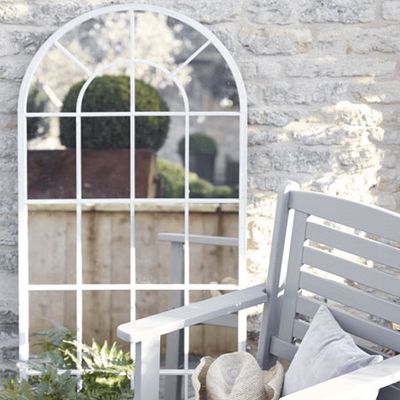 Outdoor Arched Window Mirror from Cox & Cox