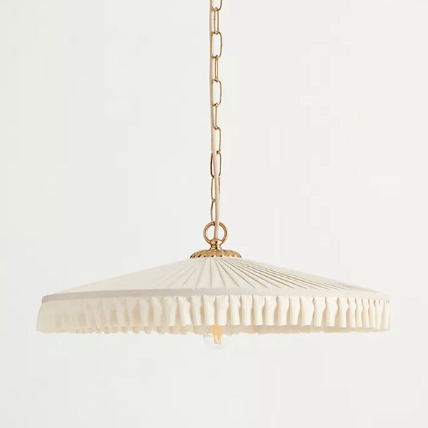 Stefanie Silk Ceiling Light from Anthropologie