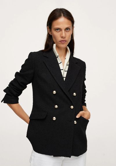 Buttons Tweed Blazer, £79.99