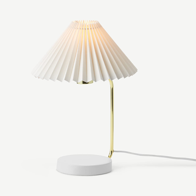 Gaby Pleated Table Lamp