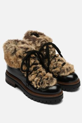 Alpine Faux Fur Alpine Boots from Russell & Bromley