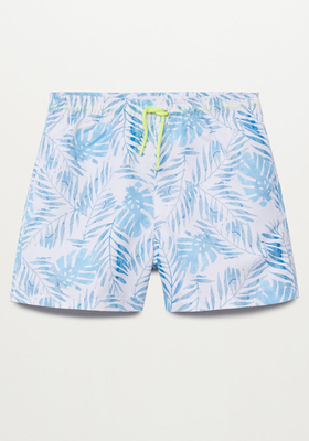 Tropical Print Swimming Trunks from Brothers & Sisters