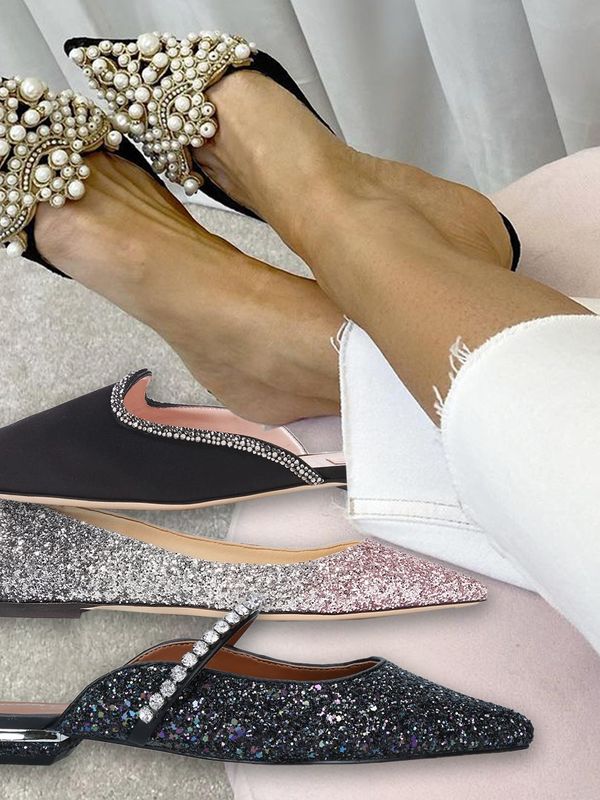 18 Pretty Flats To Wear This Party Season