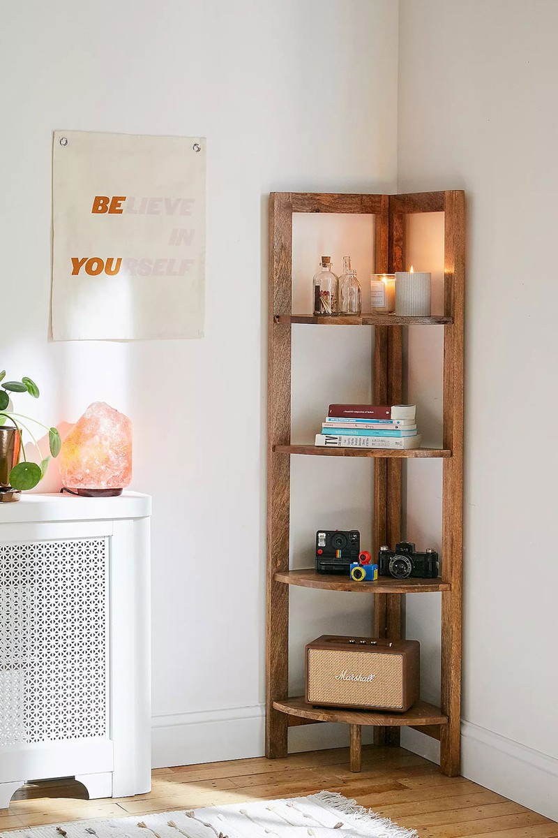 Mara Corner Bookshelf