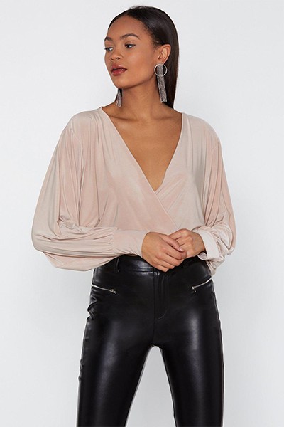 Wings Of Love Wrap Crop Top