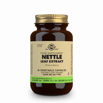 Nettle Leaf Extract Vegetable Capsules - Pack of 60 from Solgar
