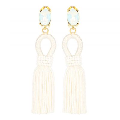 Clip-On Tassel Earrings