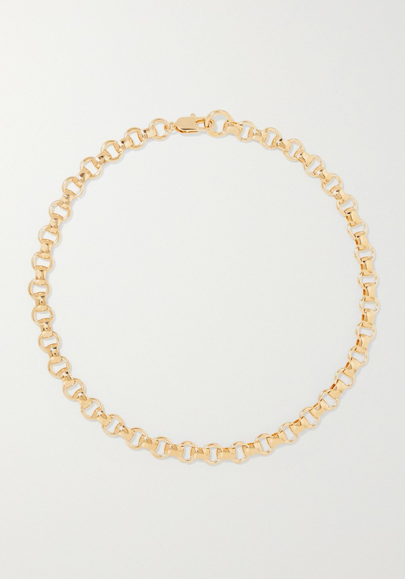 Franca Gold-Plated Necklace from Laura Lombardi