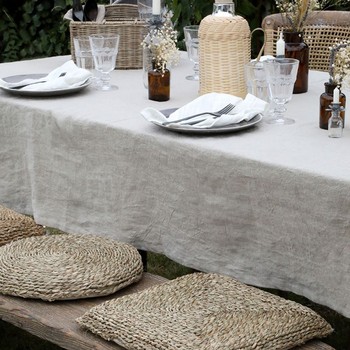 Round Seagrass Seat Pad from Rowen & Wren