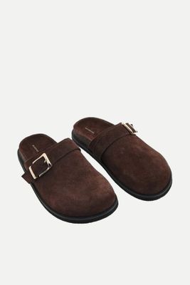 Suede Sliders from Reserved