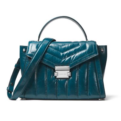 Whitney Medium Quilted Leather Satchel