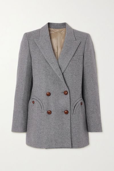 Cheveyo Herringbone Wool Blazer from Blazé Milano