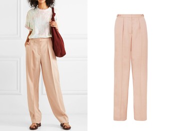 Woven Wide-Leg Pants from Stella McCartney