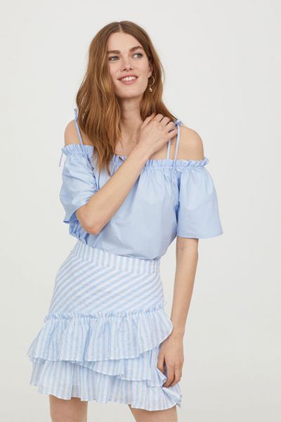 Off- The- Shoulder Blouse