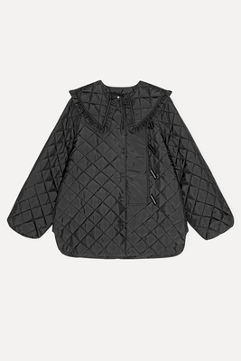 Quilted Coat  from Ganni