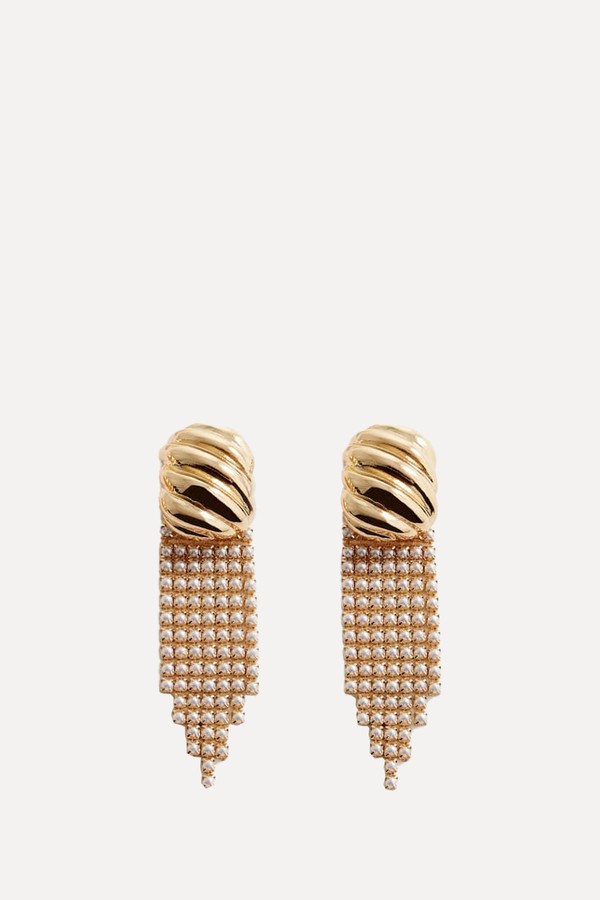 Long Pearl Earrings