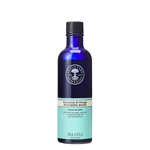 Geranium & Orange Foaming Bath from Neal's Yard Remedies