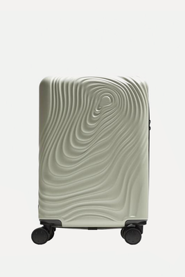 Textured Rigid Suitcase from Zara