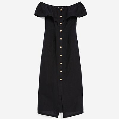 Linen Dress from Topshop