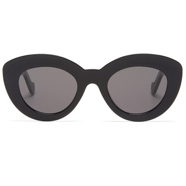 Anagram-Logo Cat-Eye Acetate Sunglasses from Loewe